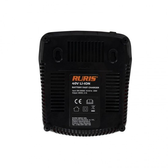 Masina de tuns gazon pe acumulator RURIS RXI 4645e {contine acumulator+incarcator}